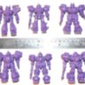 Astrodonts - 6 models (purple)