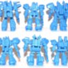 Astrodonts - 6 models (blue)