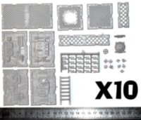 XL T-PACK 10 Mega Hive One sprues